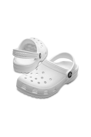 Crocs Classic Clog K Çocuk Beyaz Terlik BEYAZ