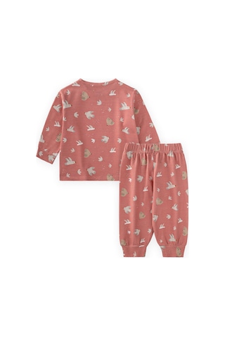 Desenli Mevsimlik Pijama Takım 1-7 Yaş K Pembe K Pembe
