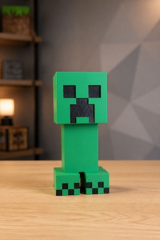 Minecraft Creeper Kulaklık Standı Ve Dekor Figürü 3d Baskı Gaming Masaüstü Aksesuarı