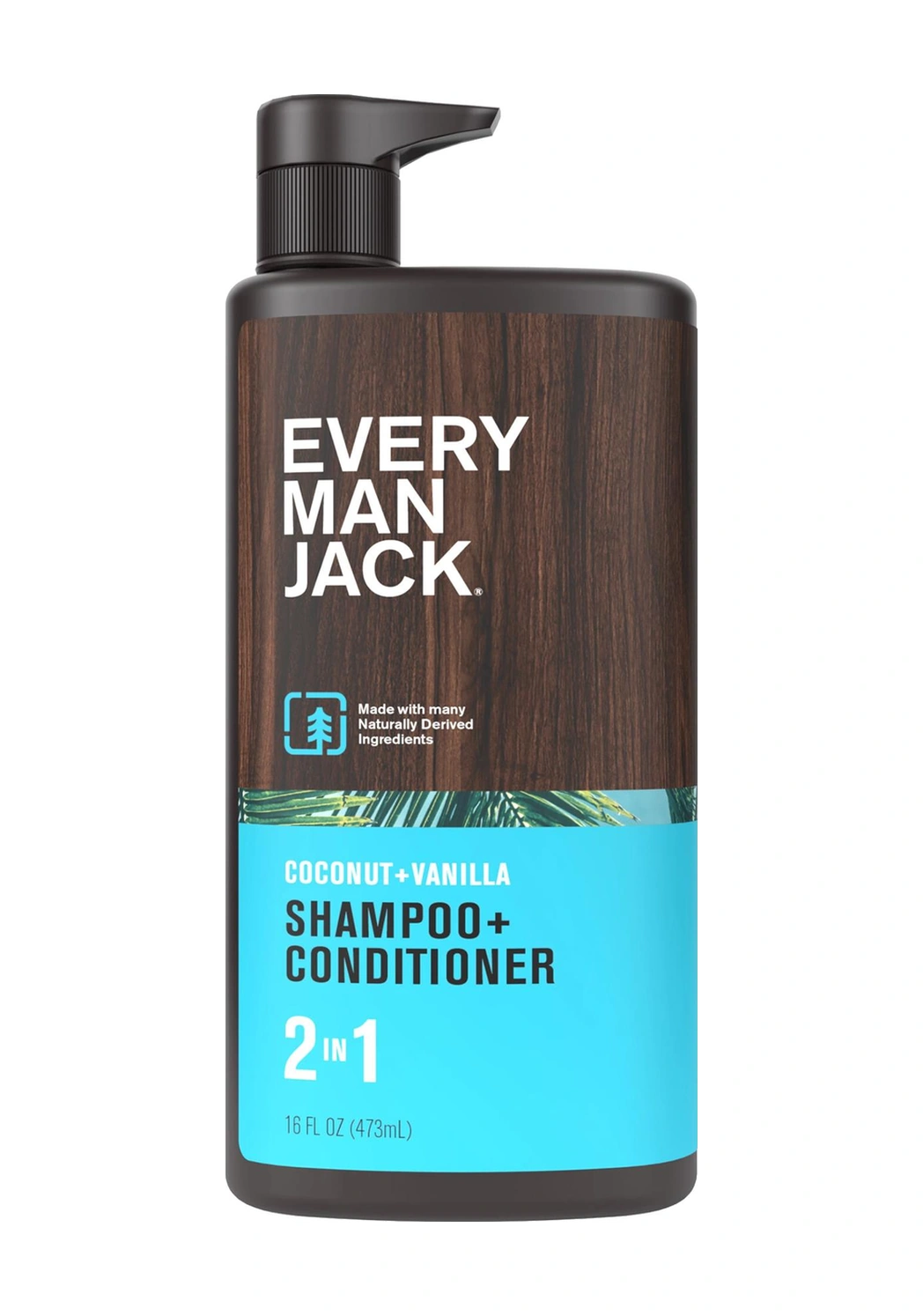 Every Man Jack Coconut + Vanilla 2 Si 1 Arada Şampuan Ve Saç Kremi 473ml Tüm Saç Tipleri