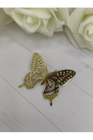 Re Chic Sh Broş "kelebek Etkisi" 183705791 Altın Rengi