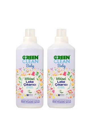 U Green Clean Baby Bitkisel Leke Çıkarıcı 2 x 1 L