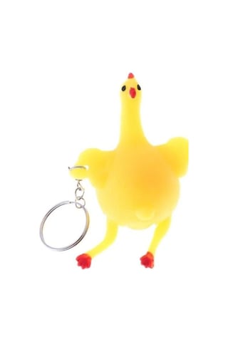 Buğz Squishy Yumurtlayan Tavuk Anahtarlık