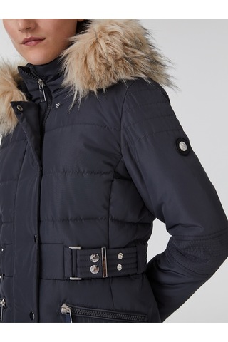 Regular Fit Kadın Kaban Anthracite