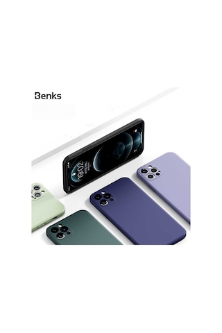 Benks Apple Uyumlu iPhone 12 Pro Max Kılıf Benks Painting TPU Kapak ZORE-218733