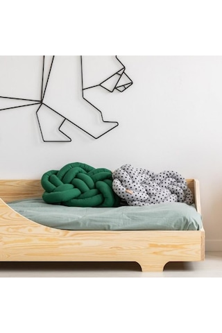Markaawm Markaawm Unisex Montessori Yatak Karyola Ahşap Beşik