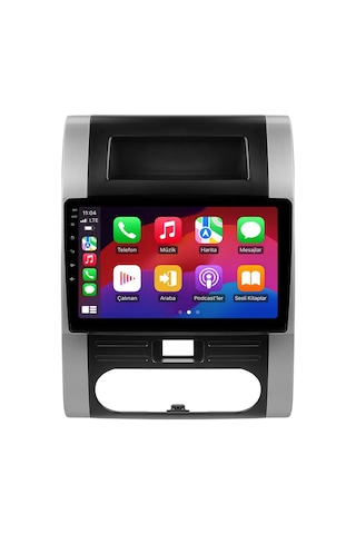 Nissan X-trail 2008-2013 Android Multimedya Carplay Android Auto Navigasyon Kameralı 8gb Ram 64gb 10"