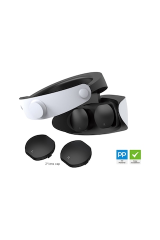 Dobe Tp5-2522 Ps Vr2 Kask İçin 2 Adet Gözlük Lens Kapağı Toz Geçirmez Lens Kapağı