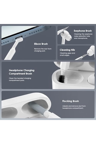 Airpods İçin 21&apos İ 1 Arada Temizleyici Kiti, Temizleme Seti, Klavye, Kulaklık, Dizüstü Bilgisayar, İphone Telefon Şarj Bağlantı Noktası Ve Ekran, Kamera Lensi, Bilgisayar, Airpod Pro, Mini