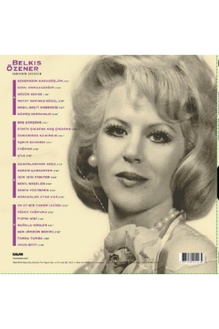 Belkıs Özener Yeşilçam Şarkıları - 2 Plak