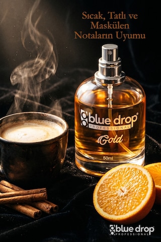 Blue Drop Gold Premium Erkek Parfüm EDT 50 ML