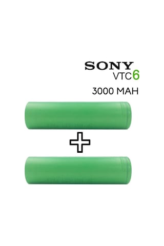 Sony Vtc6 18650 3.7V 3000 Mah Li-ion 2'li Şarjlı Pil