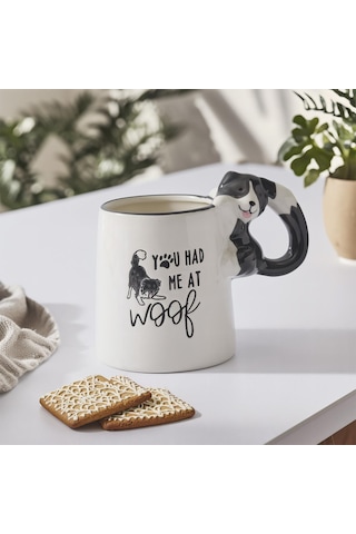 Aryıldz Tails Köpek Figürlü Kupa 545ml 278406 Beyaz