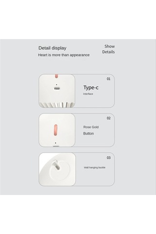 Usb Masaüstü Masa Fanı Duvara Monte Asılı Tavan Vantilatörü Ayarlanabilir Açı Taşınabilir Fan Yaz Ev Hava Soğutucu Fan-a 4336 Renkli