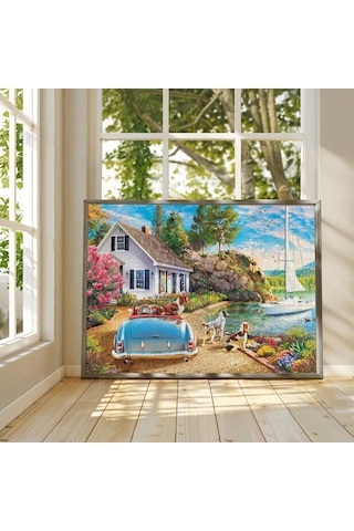 Ks Games 2000 Parça Tekne Ve Sevimli Köpekler Puzzle - Angelo Bonito