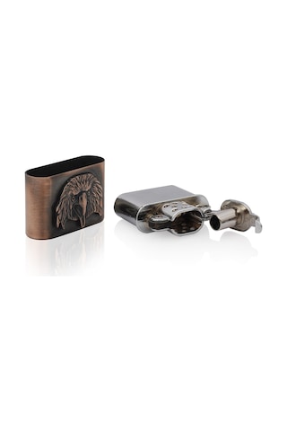 Zekupp Joker Çakmak - Zippo Kartal Başı Tasarımlı Çakmak N11.3503