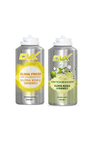 Divortex Cool Lime ve Limon Kokulu Klima Bombası 2 x 150 ML