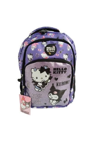 Lexroo Ve Kuromi Angels And Devil Okul Sırt Çantası, Çok Renkli