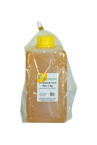 Doğan Baharatçılık Acı Badem Yağı Acıbadem Yağı 1 Kiloluk Pet 1 KG