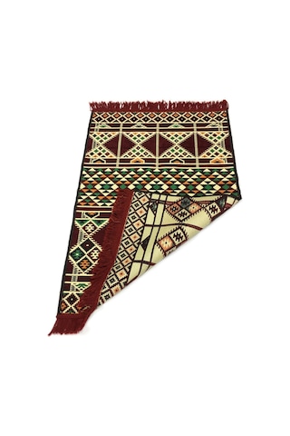 Shark Anadolu Baklava Kilim Bordo Renkli
