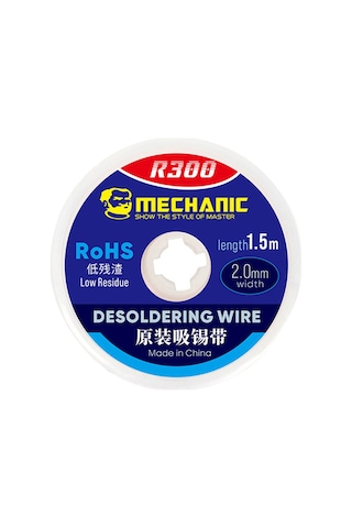 Sones Mechanıc R300 1.5m Emiş Teneke Teli, Genişlik: 2mm