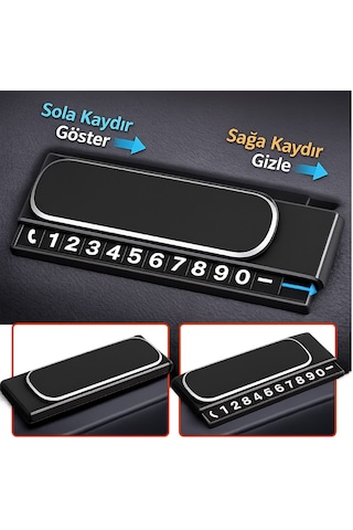 Kayar Kapaklı Torpido Üstü Fosforlu Numaratör 5332