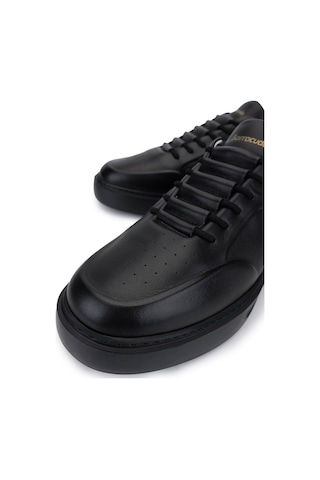 Barracuda Erkek Hakiki Deri Siyah Sneakers & Spor Ayakkabı 511 Bu3510a Erk Ayk Y24 Black/black Sole Siyah