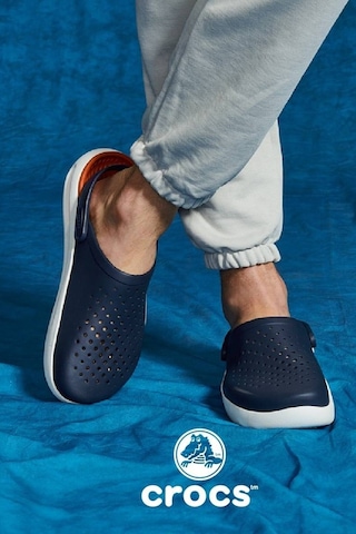 Crocs Slipper İnmotion Clog Ekstra Soft Literide Terlik Sandalet Lacivert Beyaz Lacivert