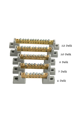 Meepo Nötr Barası 12 Delik 63a 6x8 5 Adet