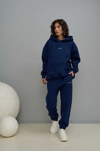 Mai Collection Mai Studios Co. Minimal Baskı Lacivert Eşofman Takım Lacıvert