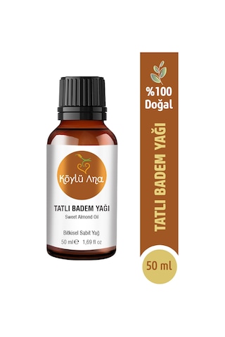 Köylü Ana Tatlı Badem Yağı 50 ML