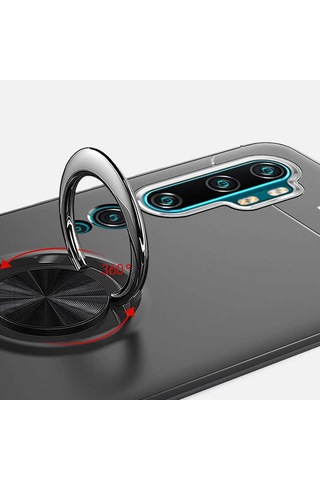 Xiaomi Mi Note 10 Kilif Yüzüklü Magnetli Ravel Case 400772816