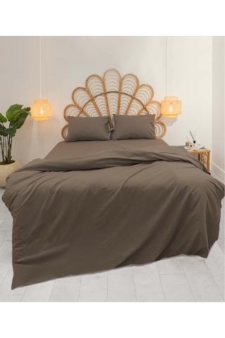 Koza Home Calmo Nevresim Takımı Kahverengi Çift Kişilik 200x220 9560a Kahverengi