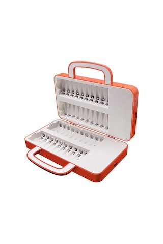 Beston C9032w 40 Adet Kalem Pil+ince Pil Şarj Edebilir Çantalı Pil Şarj Cihazı-92149