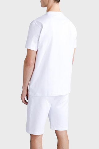 Paul & Shark Erkek T Shirt 24411052 010 Beyaz Beyaz