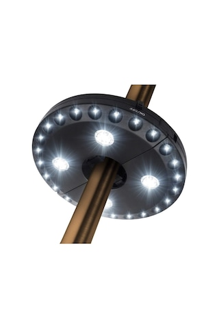 Sones 24 + 4 Led Şemsiye Işık Balkon Acil Çadır Işık 2.5-3.5cm Kutup İçin Kamp Işık Çok Renkli