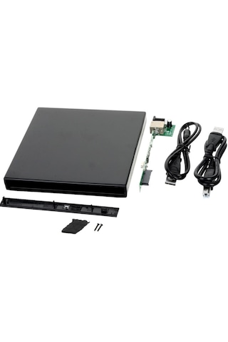 Alfais 5115 Usb Sata 12.7mm Dvd Rw Writer Ssd External Harici Caddy Kutu