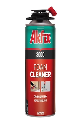 Akfix 800C Poliüretan Köpük Temizleyici Sprey 500 ML N11.7