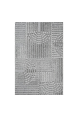 Mariesse Home Elit Bukleli Yumuşak Peluş Post Shaggy Çocuk Odası Oturma Odası Salon Mutfak Halısı B0691b Gri
