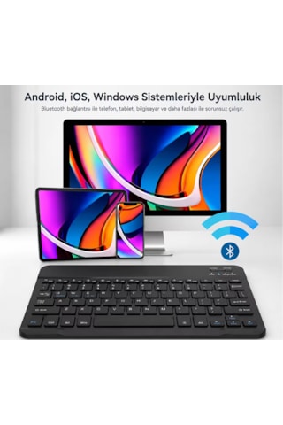 Kablosuz Klavye & Mouse Seti Kablosuz Özgürlüğün Keyfini Çıkarın