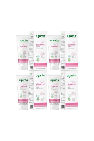 Agarta Doğal Pişik Kremi 100ml 4 Lü Set