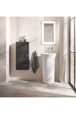 Duravit - Tulip Monoblok Lavabo 50 Cm Beyaz Duvardan Gidere Uygun - 2702500070- Beyaz