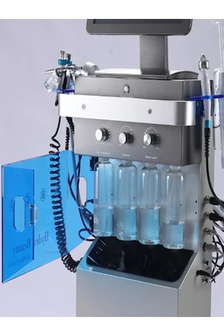 Hemels Profesyonel Hydrafacial 14 Multifonksiyon 8 Başlıklı Cilt Bakım Cihazı