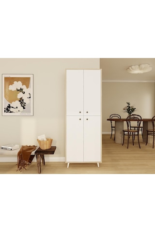 Vadi Çok Amaçlı Banyo/kiler Dolabı Kotonvizon Vizon