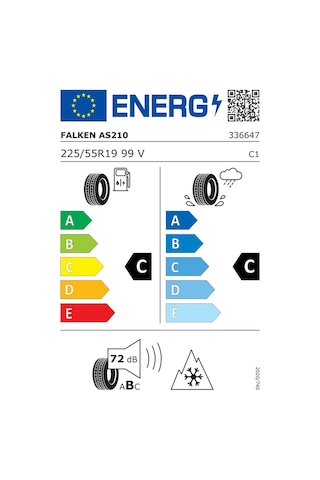 Falken 225/55R19 99V Euroall Season AS210 Dört Mevsim Lastiği 2025