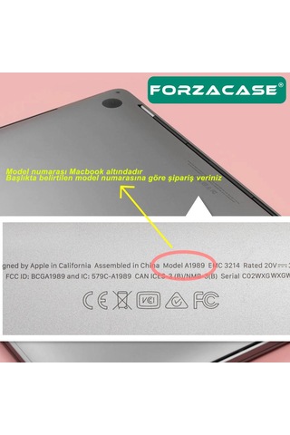 Macbook Uyumlu Pro 13 A2289/a2251/a2338/a2141 Klavye Koruması Us - Fc338