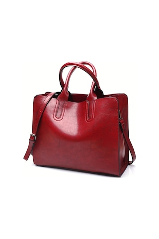 Kadınlar İçin Vintage Büyük Kapasiteli Nedensel Tote Çanta