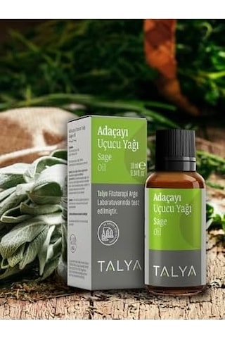 Adaçayı Uçucu Yağı,%100 Saf Ve Doğal, 10 Ml 0.3 ML