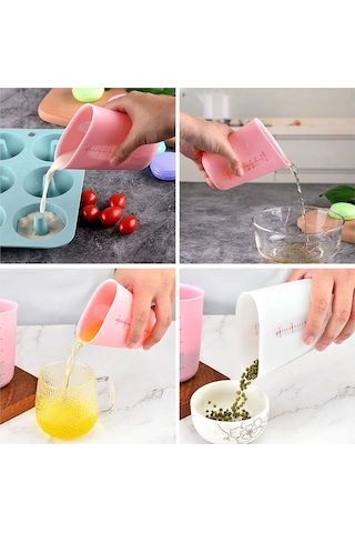 Tahtakale Toptancı Epoksi Reçine Silikon Beaker Döküm Karıştırma Kabı 250 Ml