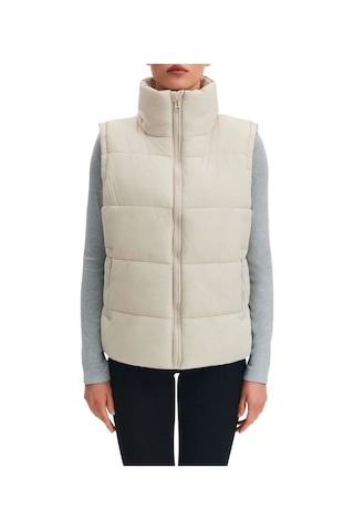 Lumberjack Wl 4gump Wgk- F003w 5pr Kadın Ekru Yelek 102027536 Ekru